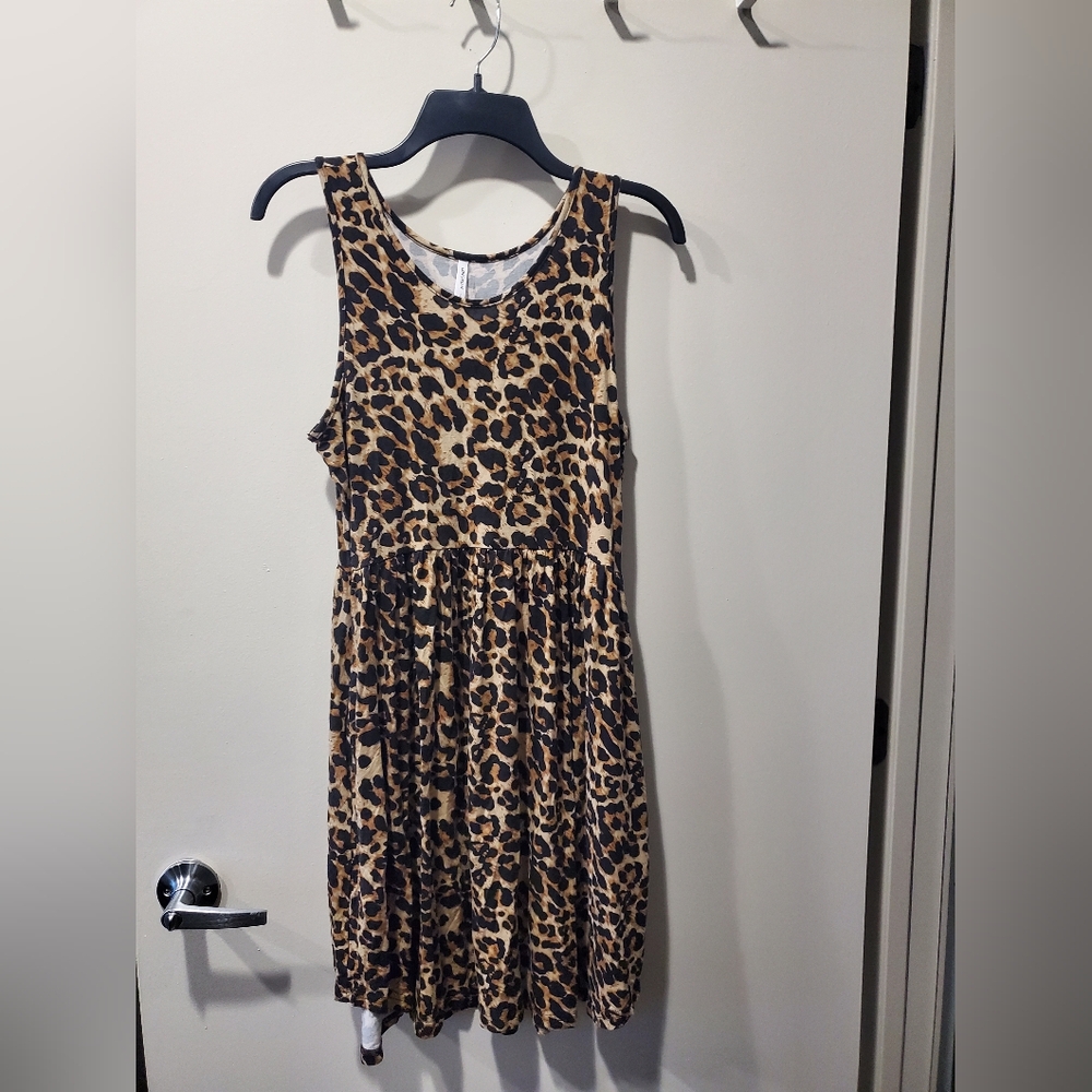Longyuan Sleeveless Dress with Pockets Large